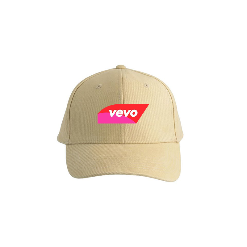 Vevo Thumbnail Banner Logo  Dad Baseball Cap Hat
