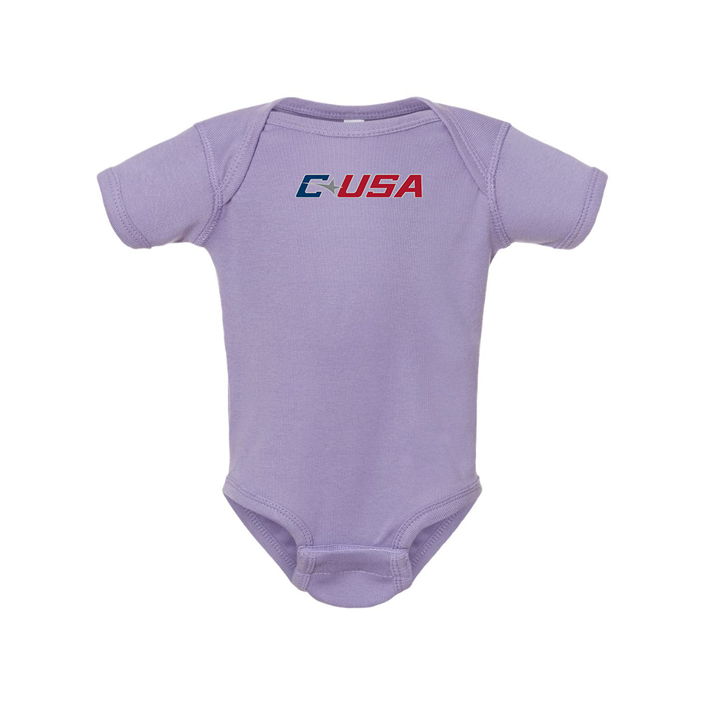 Conference USAl  Rabbit Skins Infant Baby Rib Bodysuit