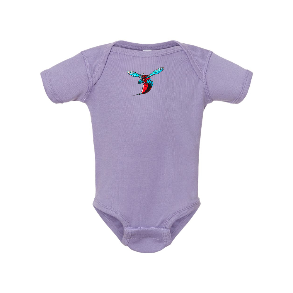 Delaware State Hornets  Rabbit Skins Infant Baby Rib Bodysuit