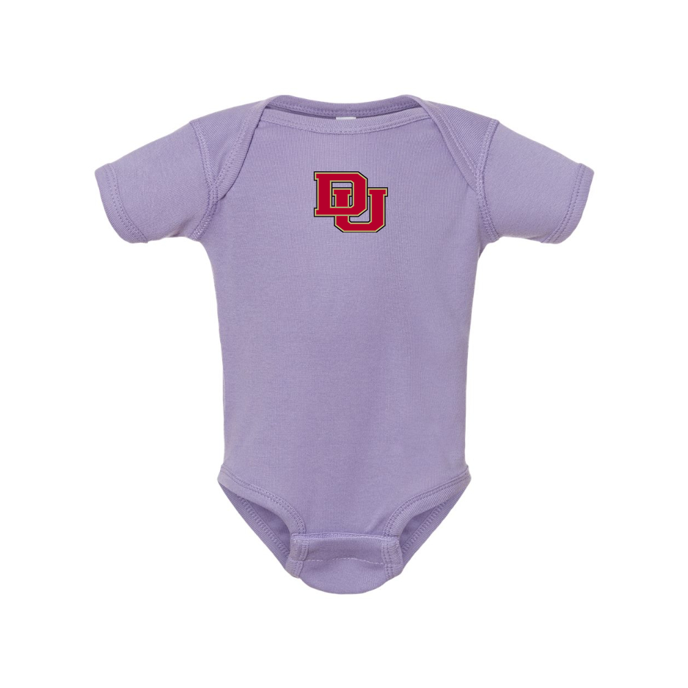 Denver Pioneers  Rabbit Skins Infant Baby Rib Bodysuit