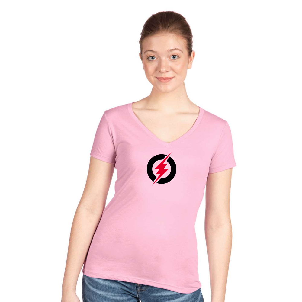 Women's Rayovac Lightning Next Level V-Neck T-Shirt