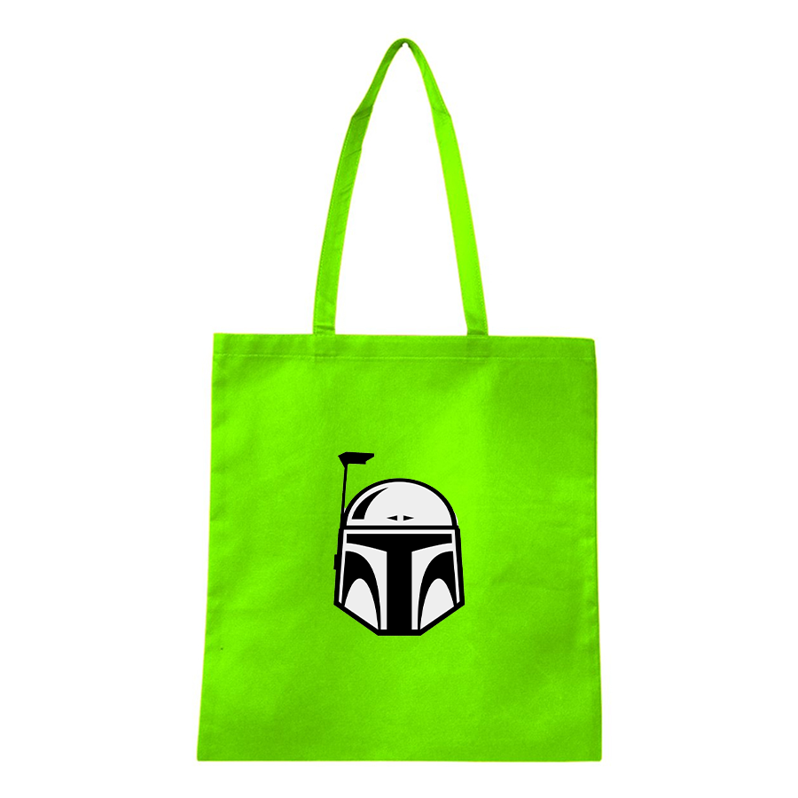 Star Wars Boba Fett Helmet Q-Tees Non-Woven  Tote