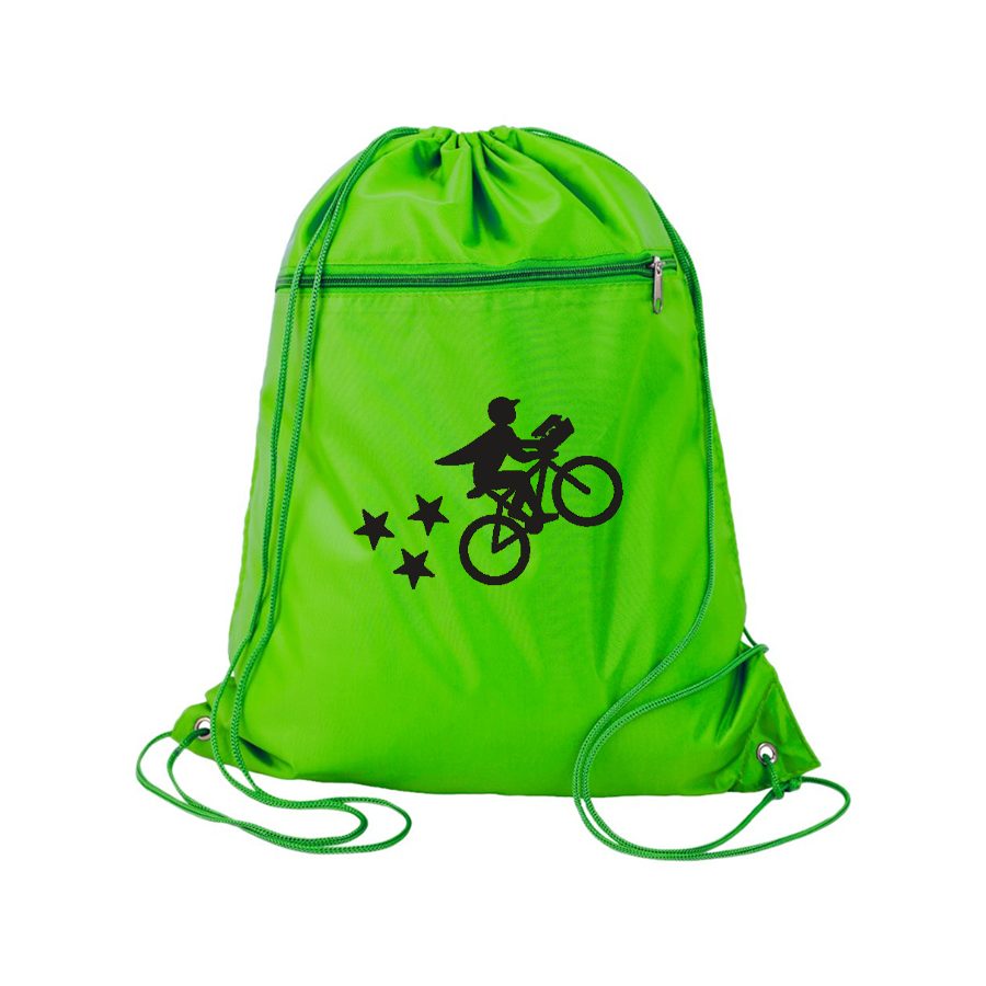 Postmates Bike Q-Tees - Polyester Cinchpack