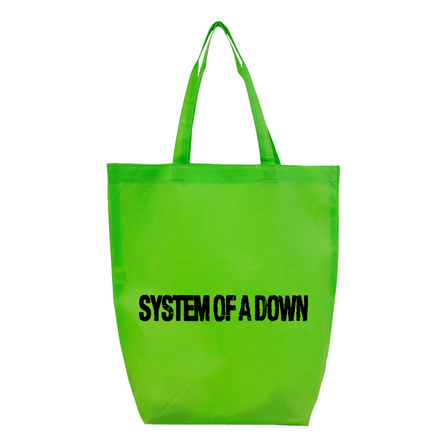 System Of A Down  Q-Tees Non-Woven Gusset Bottom Tote