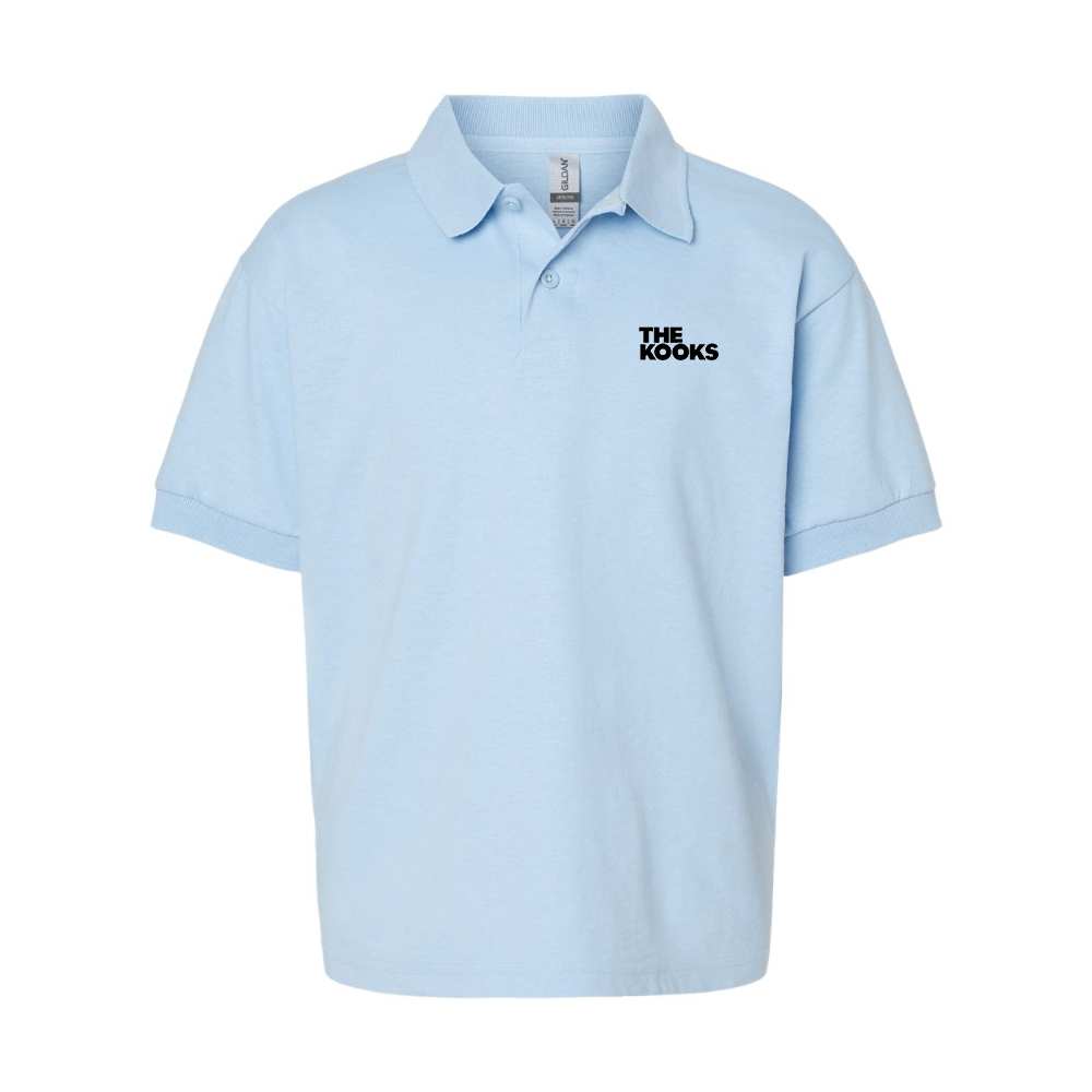 Youth The Kooks Gildan Dry Blend Jersey Polo