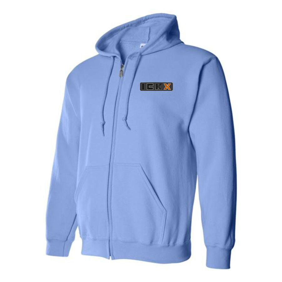 Men's ICKX Logo Zipper Hoodie