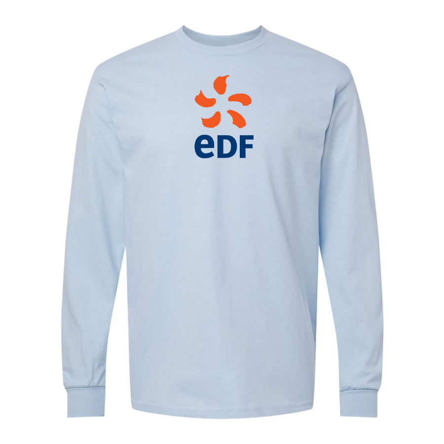 Men's Edf Gildan Heavy Cotton Long Sleeve T-Shirt
