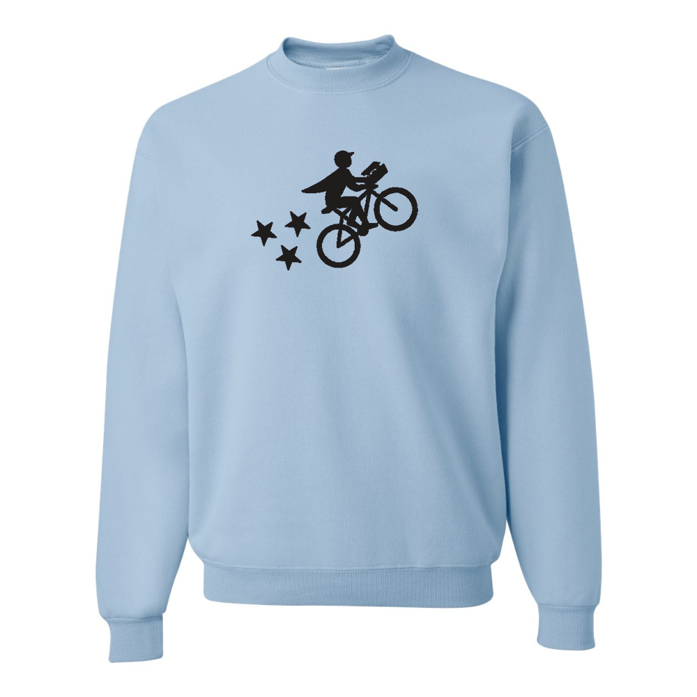 Men's  Postmates Bike JERZEES NuBlend Crewneck Sweatshirt