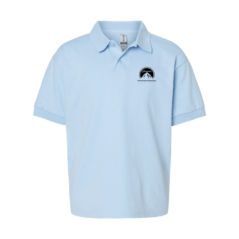 Youth Paramount Gildan Dry Blend Jersey Polo