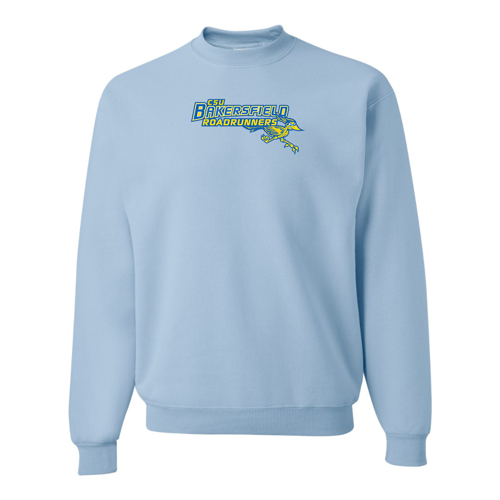 Men's  CSU-Bakersfield Roadrunners JERZEES NuBlend Crewneck Sweatshirt
