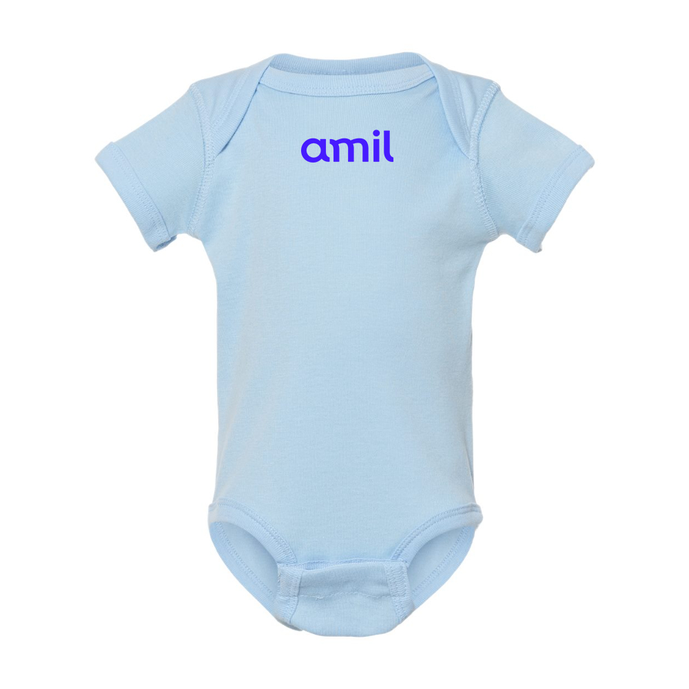 Amil  Rabbit Skins Infant Baby Rib Bodysuit