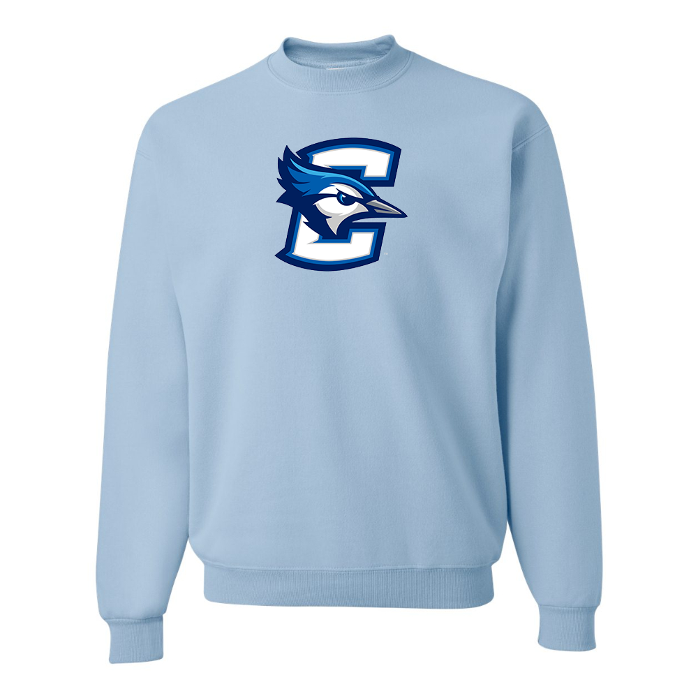 Men's  Creighton Bluejays JERZEES NuBlend Crewneck Sweatshirt