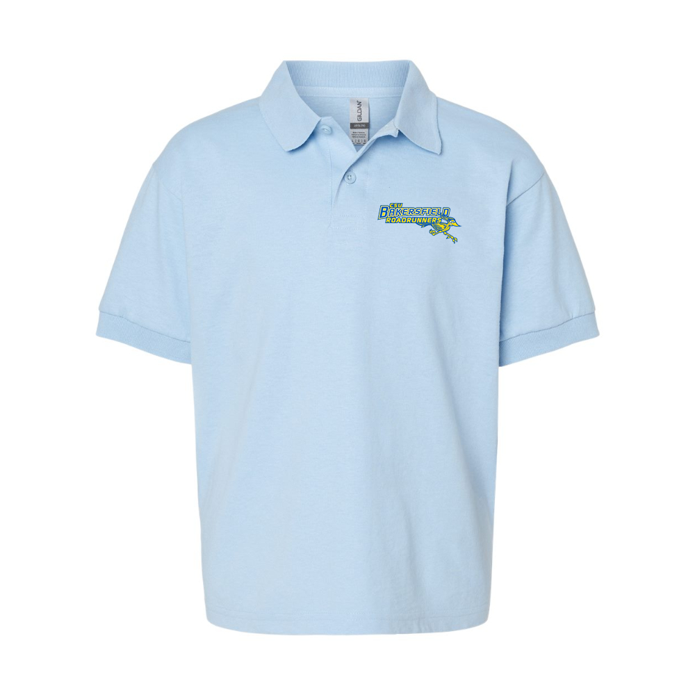 Youth  CSU-Bakersfield Roadrunners Gildan Dry Blend Jersey Polo