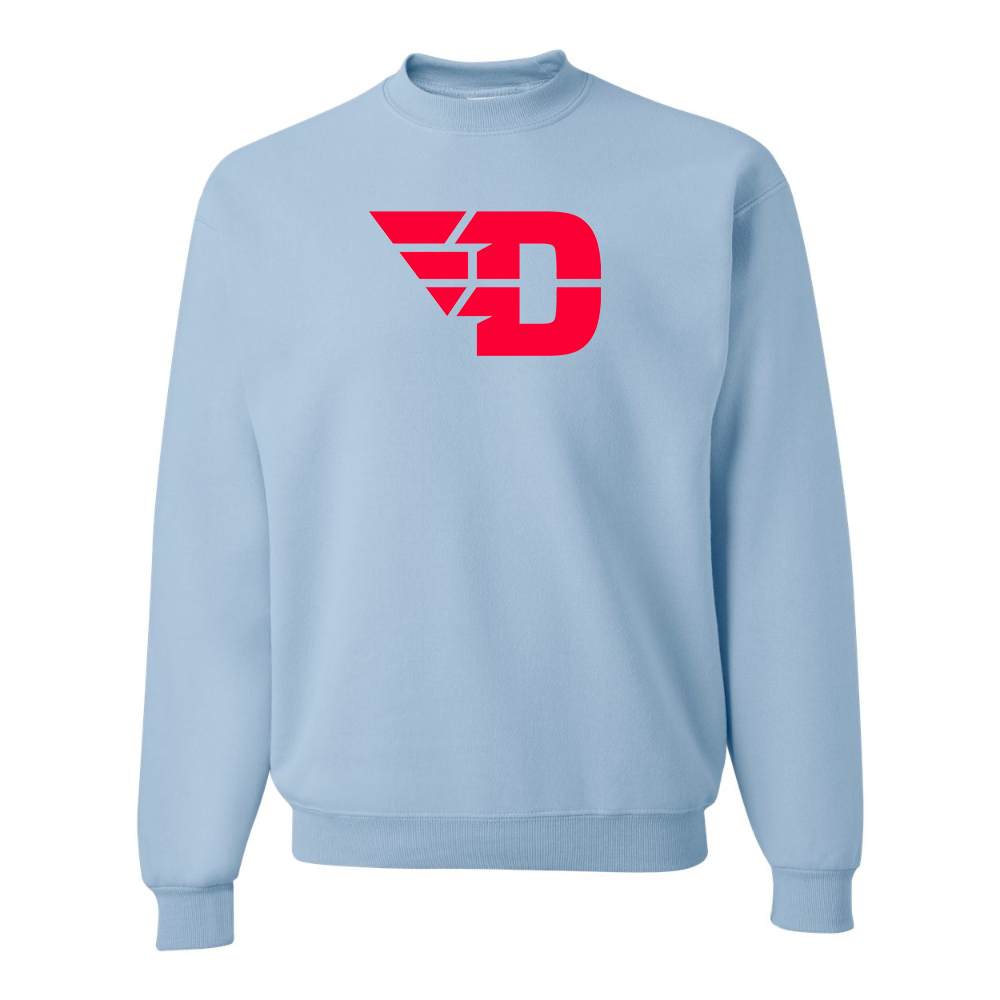 Men's Dayton Flyers JERZEES NuBlend Crewneck Sweatshirt