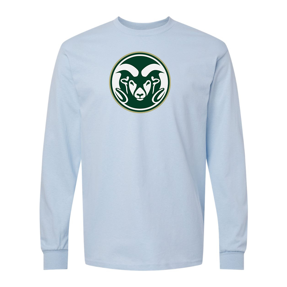 Men's  Colorado State Rams Gildan Heavy Cotton Long Sleeve T-Shirt