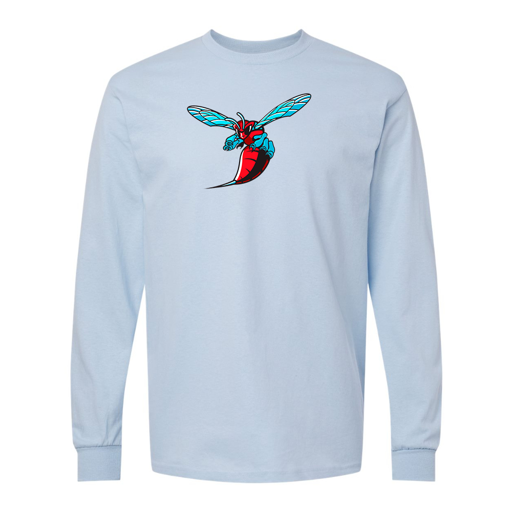 Men's Delaware State Hornets Gildan Heavy Cotton Long Sleeve T-Shirt