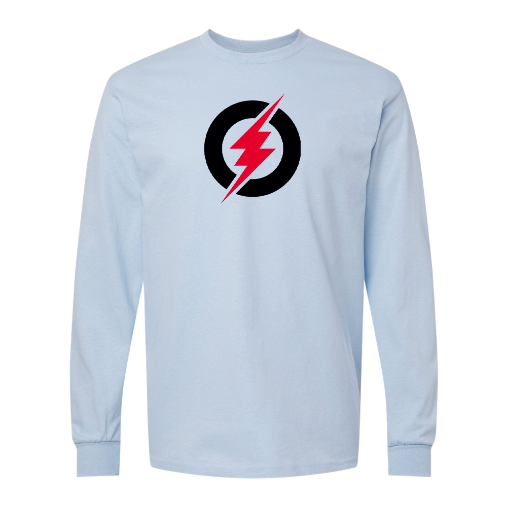Men's Rayovac Lightning Gildan Heavy Cotton Long Sleeve T-Shirt