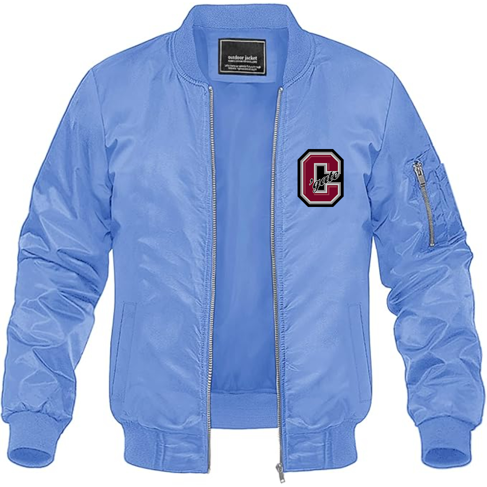 Men's Colgate Raiders  Lightweight Bomber Jacket Windbreaker Softshell Varsity Jacket Coat