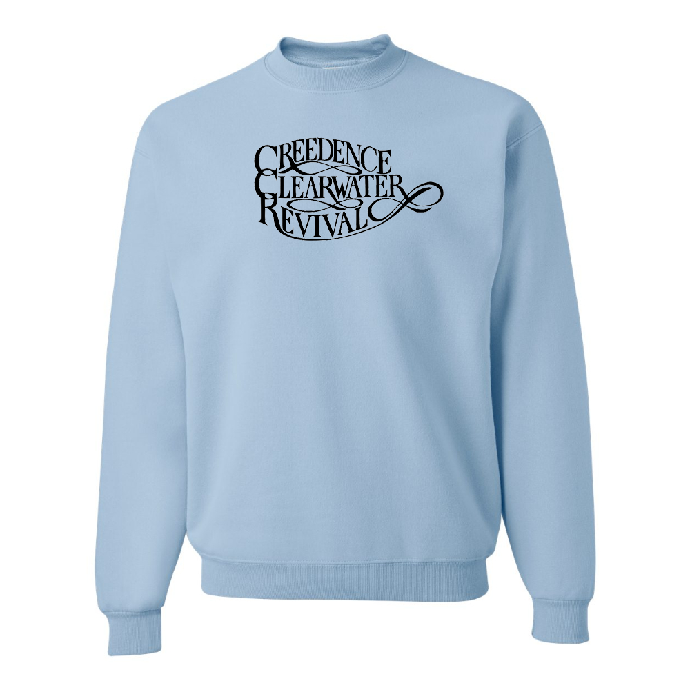 Men's Creedence Clearwater Revival JERZEES NuBlend Crewneck Sweatshirt