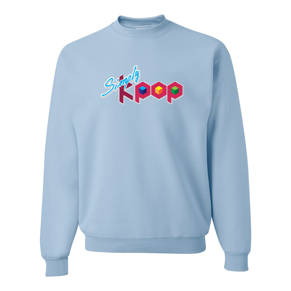 Men's  Simply Kpop JERZEES NuBlend Crewneck Sweatshirt