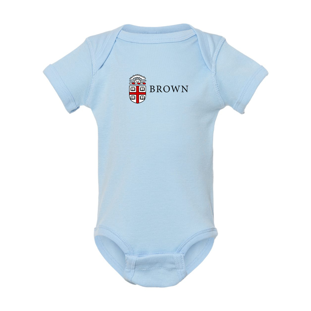 Brown University Rabbit Skins Infant Baby Rib Bodysuit