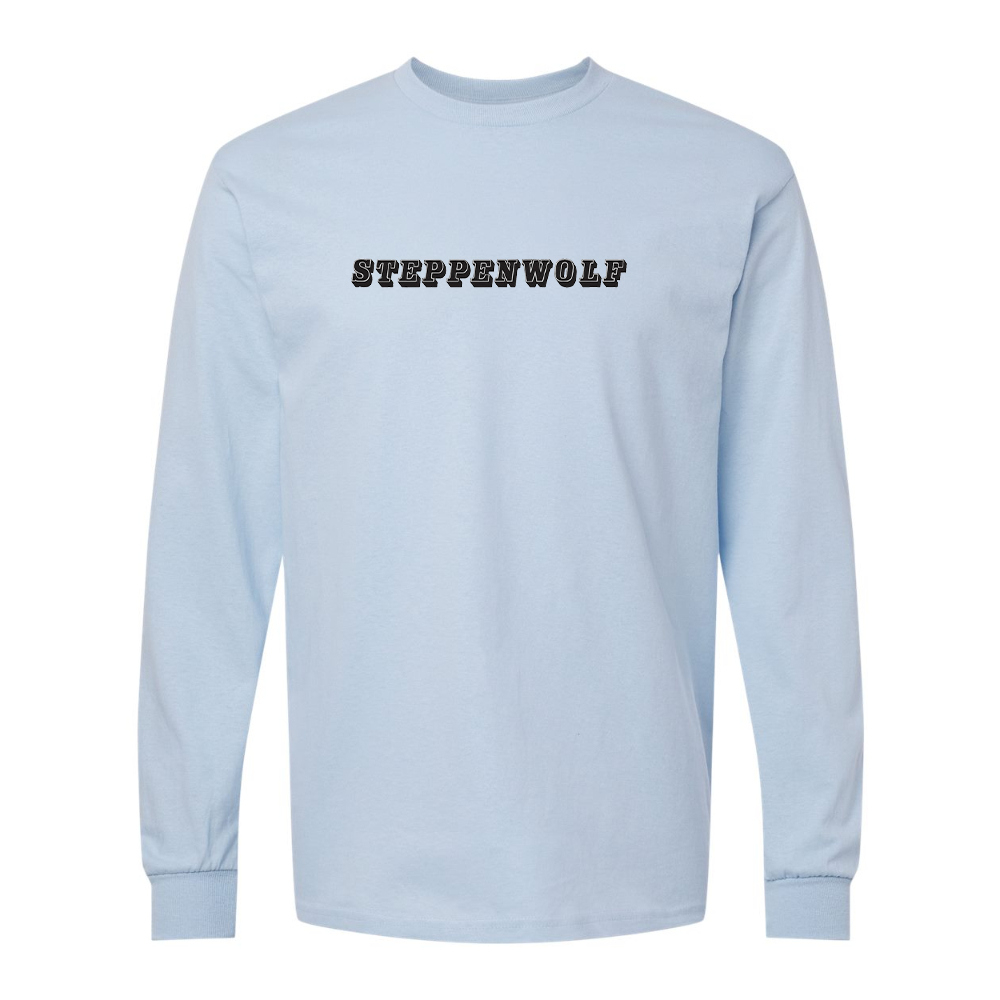 Men's Steppen wolf Gildan Heavy Cotton Long Sleeve T-Shirt