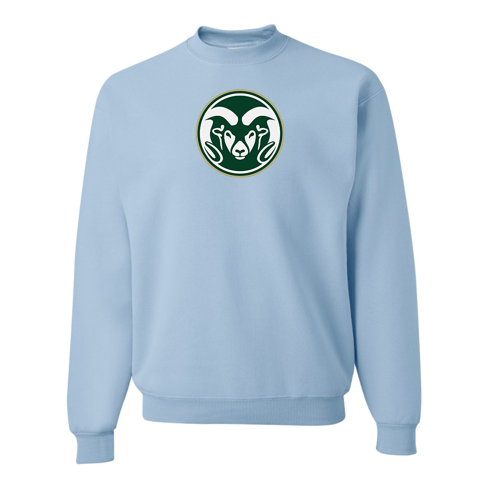 Men's  Colorado State Rams JERZEES NuBlend Crewneck Sweatshirt