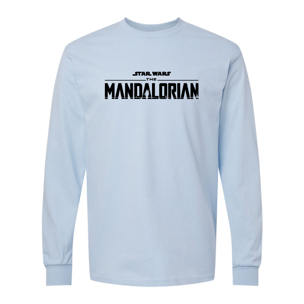 Men's Star Wars The Mandalorian Gildan Heavy Cotton Long Sleeve T-Shirt