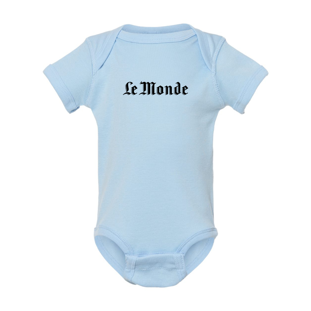 Le Monde Rabbit Skins Infant Baby Rib Bodysuit