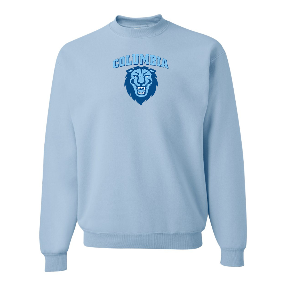 Men's  Columbia Lions JERZEES NuBlend Crewneck Sweatshirt