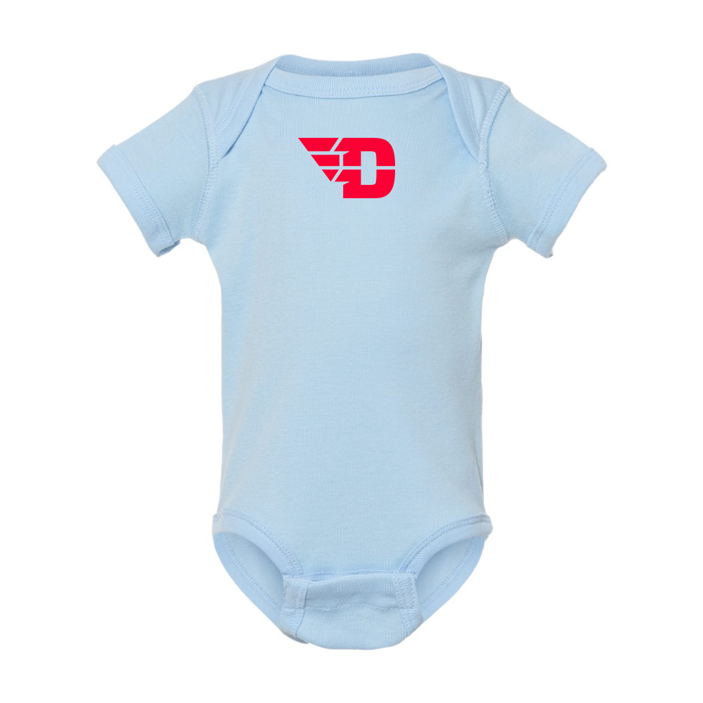 Dayton Flyers  Rabbit Skins Infant Baby Rib Bodysuit