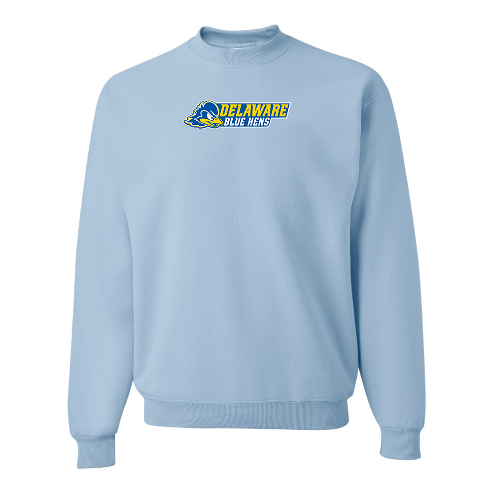 Men's  Delaware Blue Hens JERZEES NuBlend Crewneck Sweatshirt
