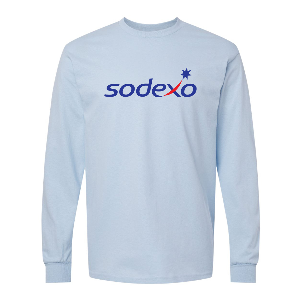 Men's Sodexo Gildan Heavy Cotton Long Sleeve T-Shirt