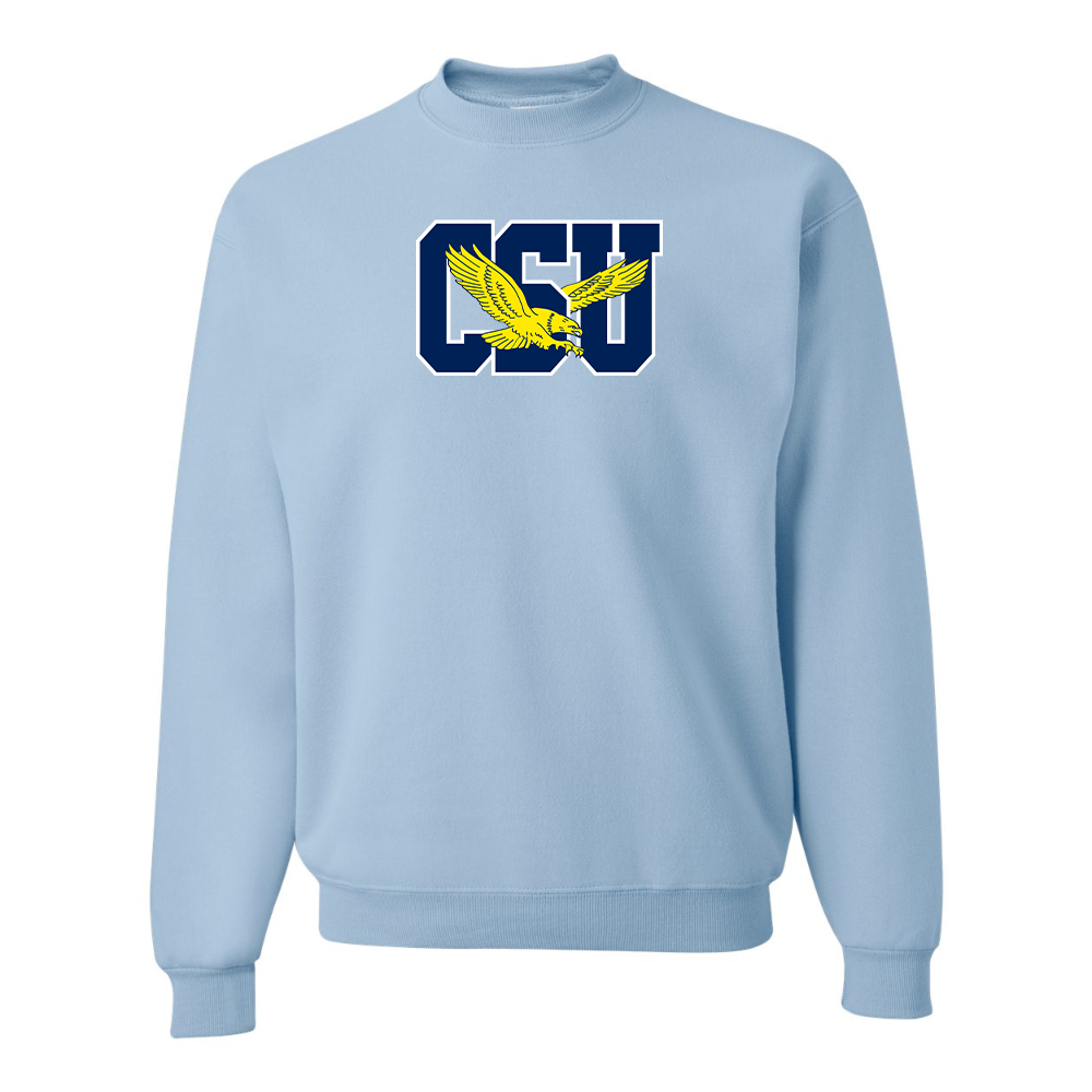 Men's  Coppin State Eagles JERZEES NuBlend Crewneck Sweatshirt