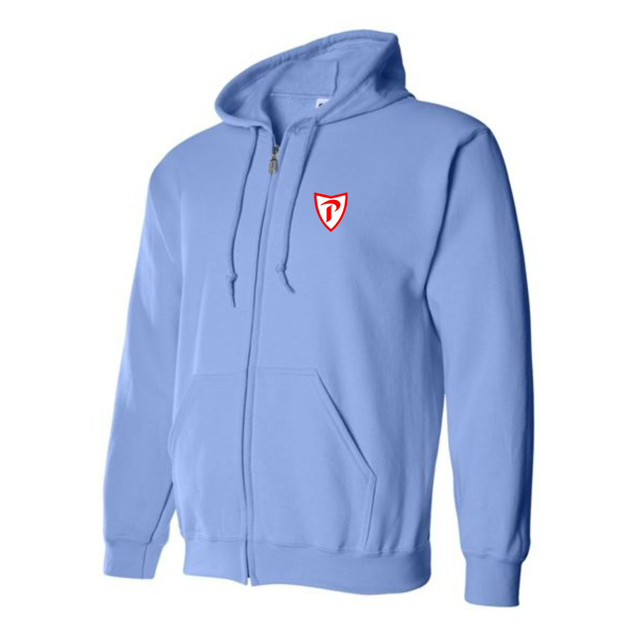 Men's Prince Motor Company Logo Zipper Hoodie