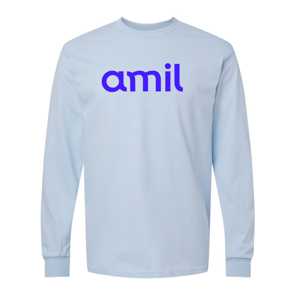 Men's Amil Gildan Heavy Cotton Long Sleeve T-Shirt