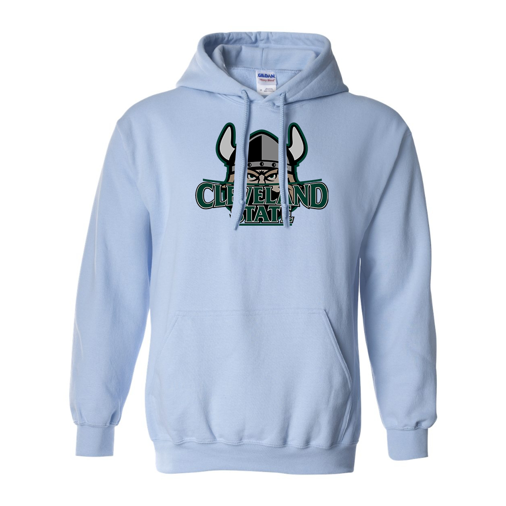 Men's Cleveland State Vikings  Gildan  Heavy Blend Hooded Sweatshirt