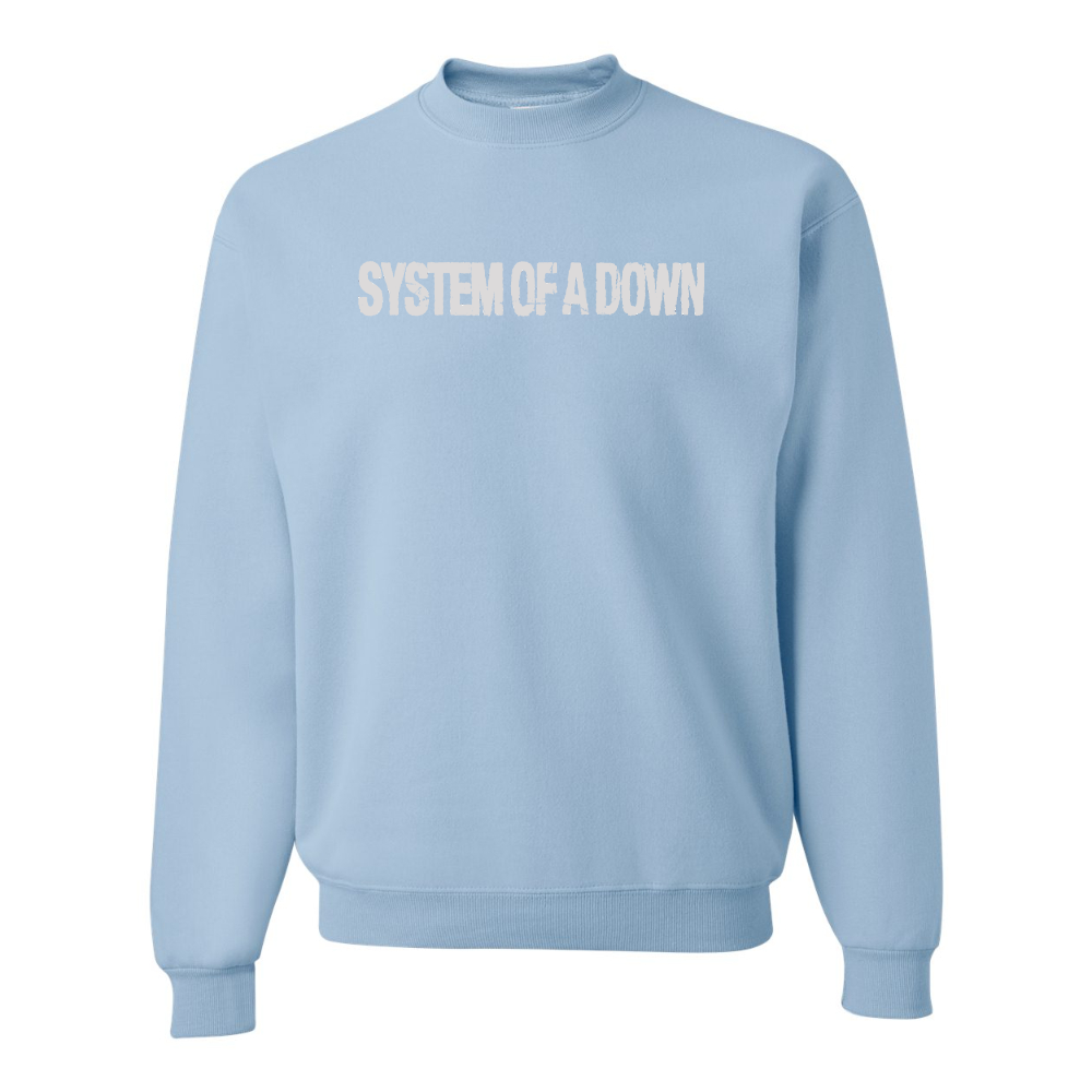 Men's System Of A Down JERZEES NuBlend Crewneck Sweatshirt