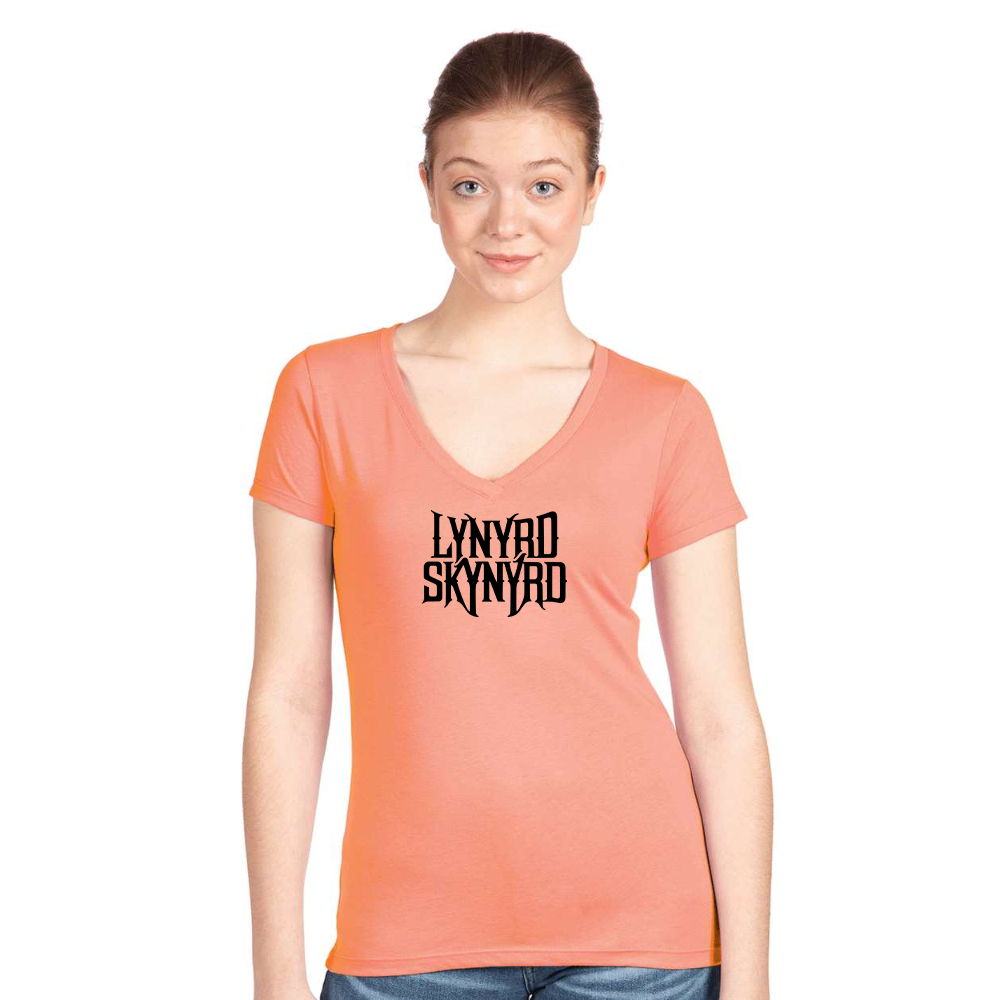 Women's Lynyrd Skynyrd   Next Level V-Neck T-Shirt
