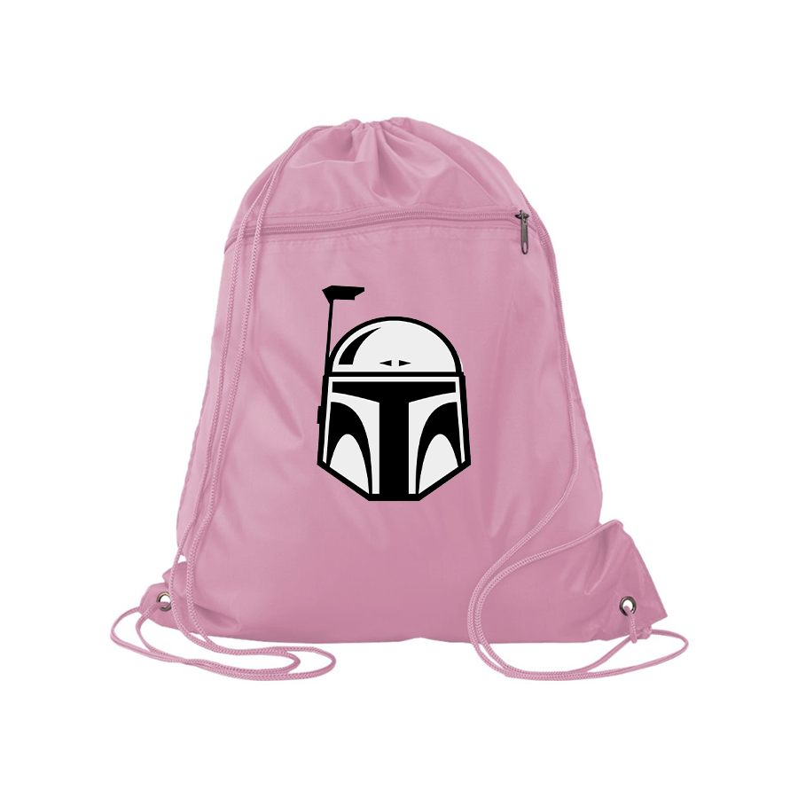 Star Wars Boba Fett Helmet Q-Tees - Polyester Cinchpack