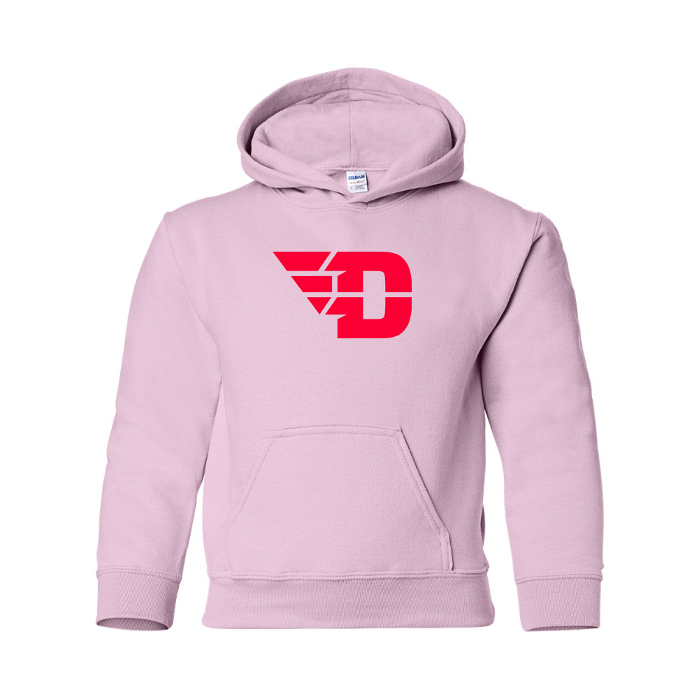 Youth  Dayton Flyers Gildan Heavy Blend  Hooded Sweatshirt