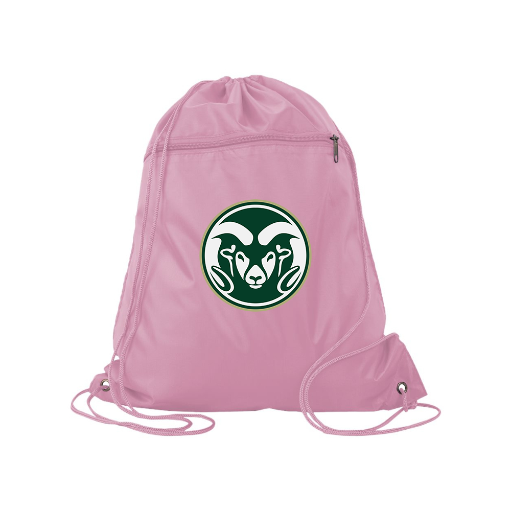 Colorado State Rams Q-Tees - Polyester Cinchpack