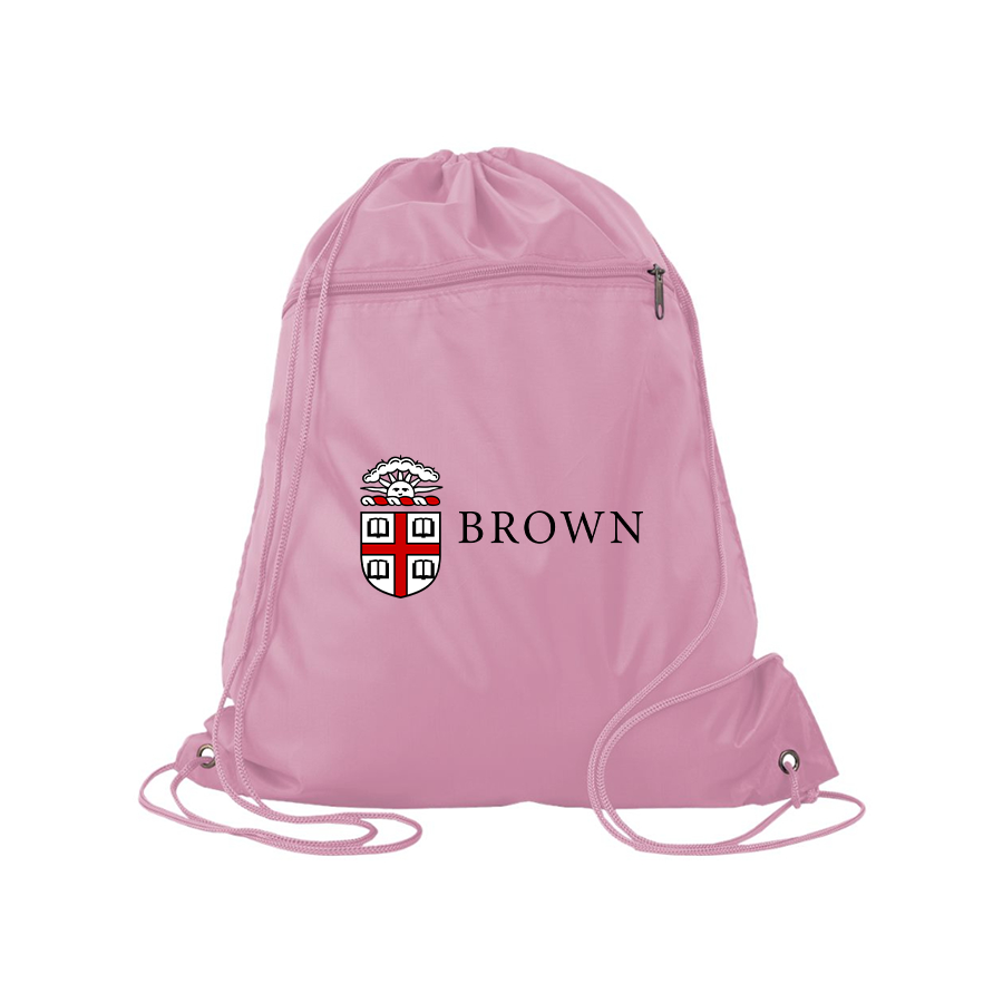 Brown University Q-Tees - Polyester Cinchpack