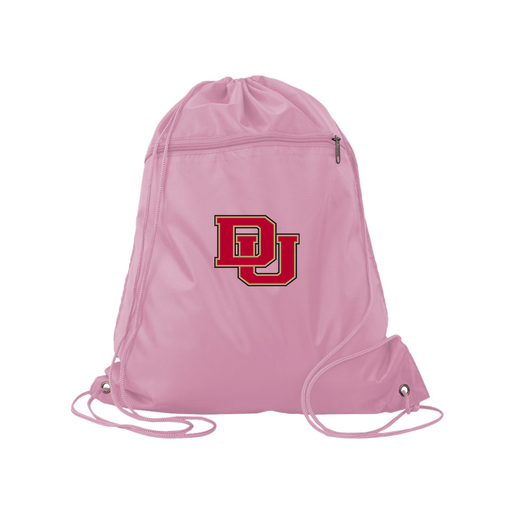 Denver Pioneers  Q-Tees - Polyester Cinchpack