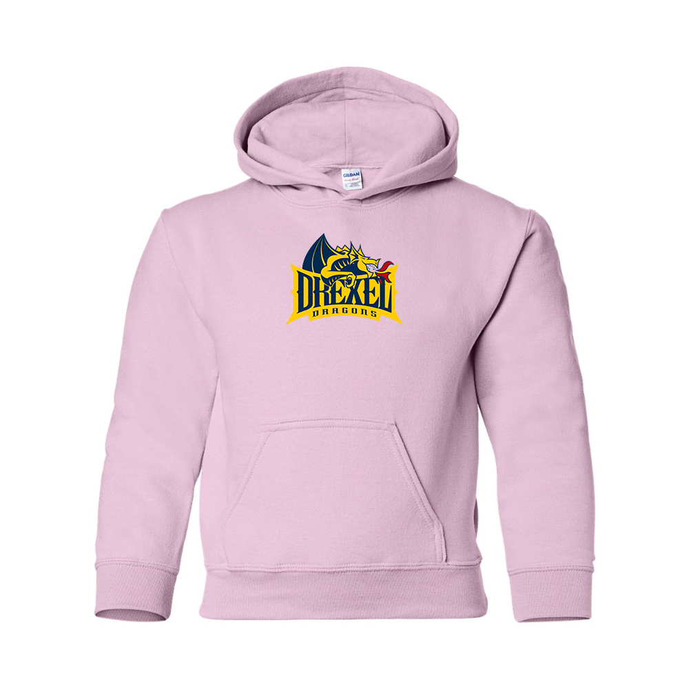 Youth  Drexel Dragons  Gildan Heavy Blend  Hooded Sweatshirt