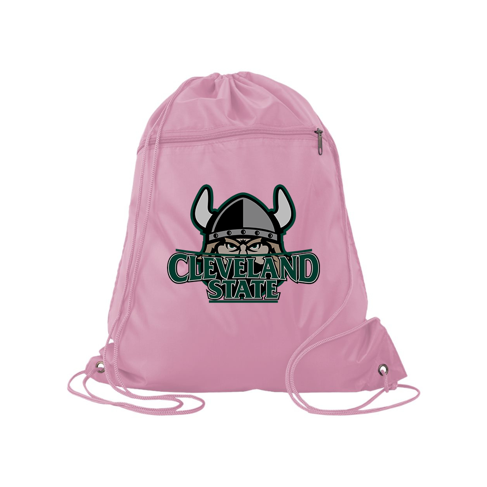 Cleveland State Vikings   Q-Tees - Polyester Cinchpack