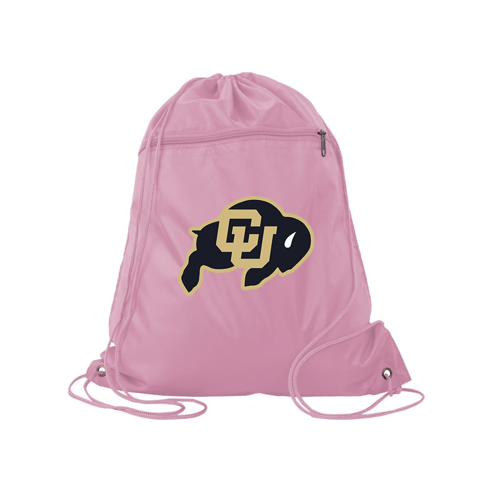 Colorado Buffaloes  Q-Tees - Polyester Cinchpack
