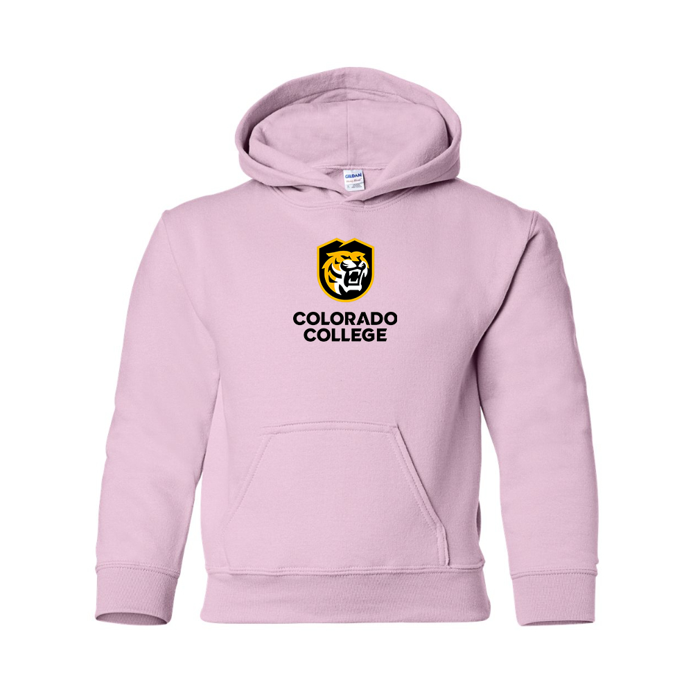Youth  Colorado College Tigers  Gildan Heavy Blend  Hooded Sweatshirt