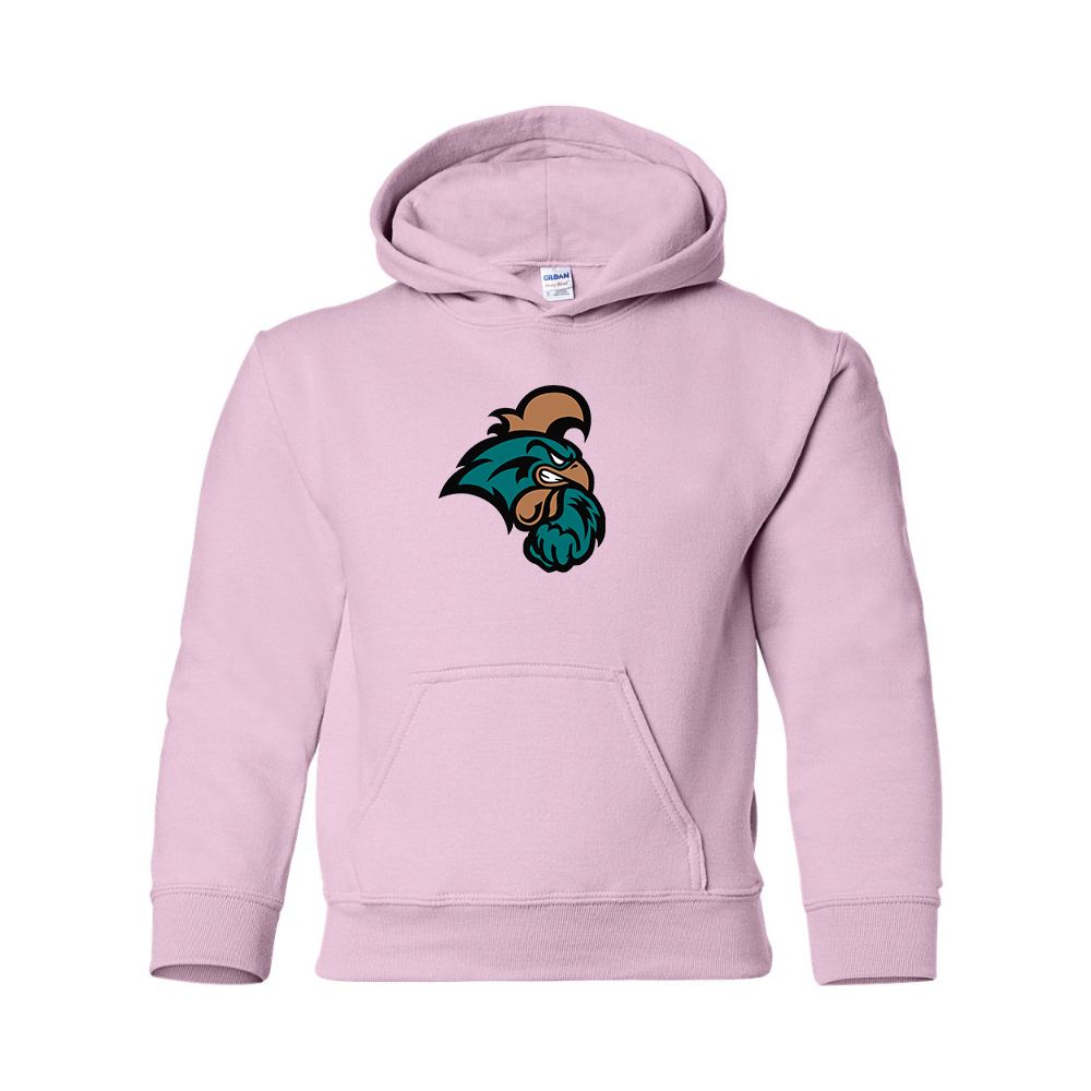 Youth  Coastal Carolina Chanticleers Gildan Heavy Blend  Hooded Sweatshirt