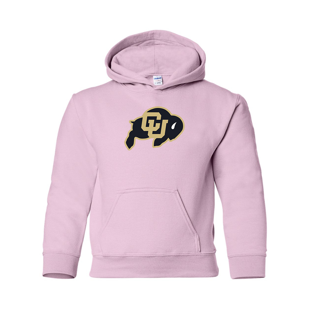 Youth Colorado Buffaloes  Gildan Heavy Blend  Hooded Sweatshirt